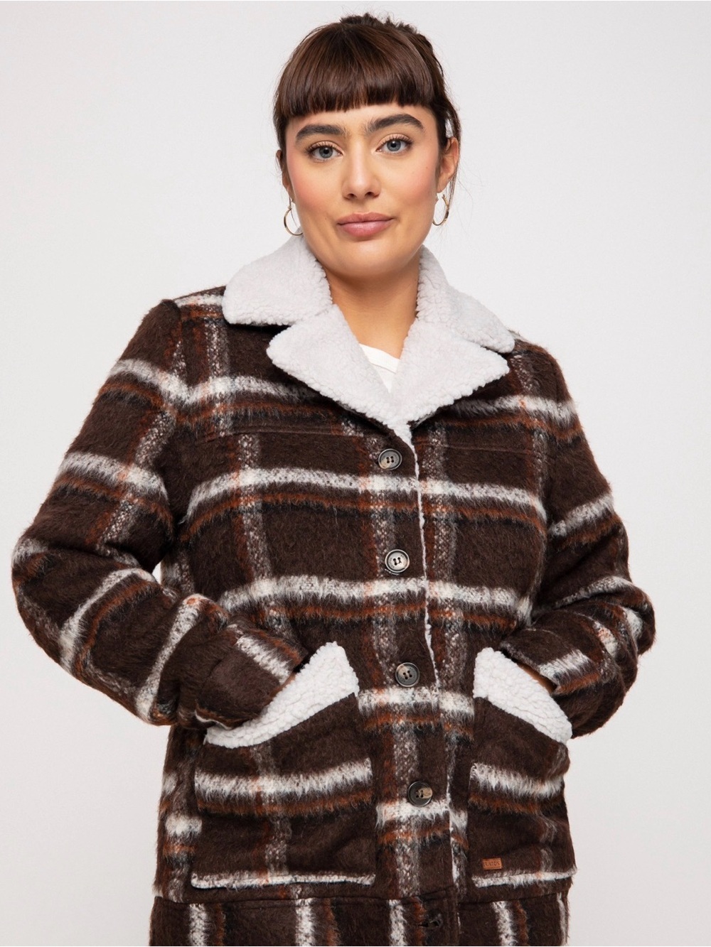 Brixton Nouvelle Coat Jacket Sz large